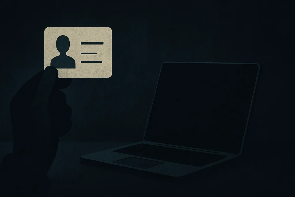 Use your burner identity with caution