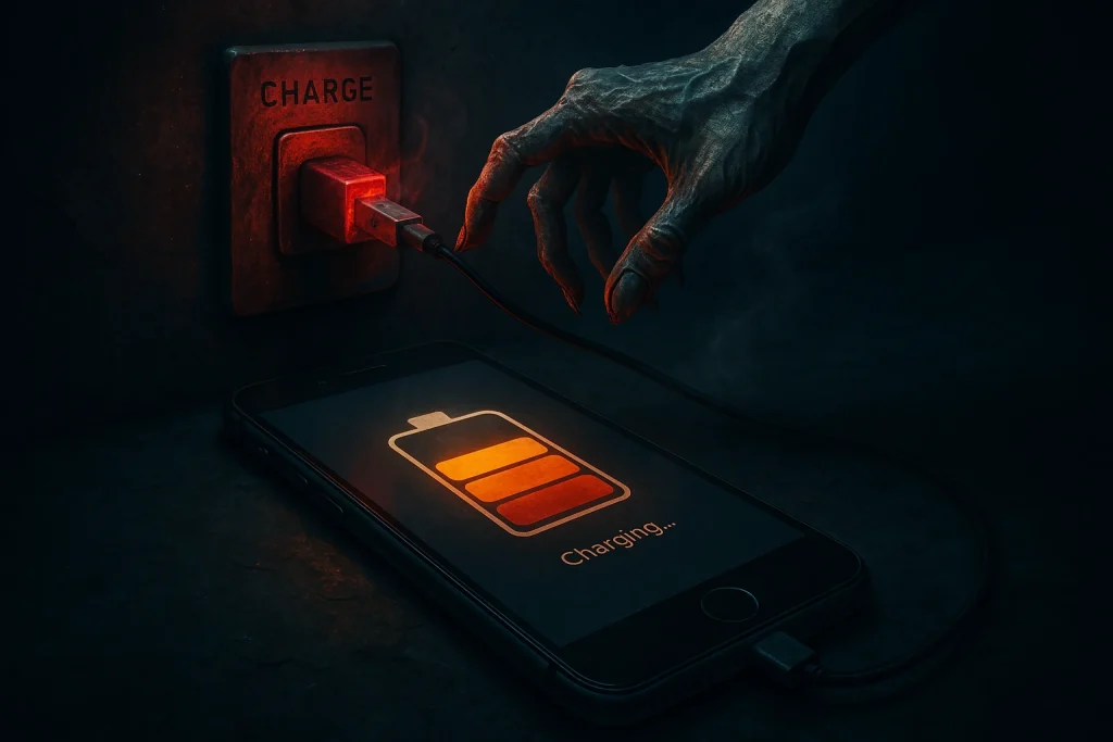 A USB blocker prevents juice jacking